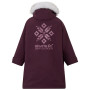 Detský nepremokavý kabát Regatta Junior Waterproof Changing Robe Pro Fig
