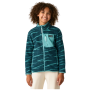 Detská funkčná mikina Regatta Junior Frankie Warm Fleece Mediterranea Zebra
