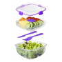 Šalátový box Sistema Salad To Go 1,1L
