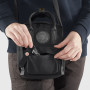 Taška cez rameno Fjällräven Kånken No. 2 Black Sling