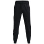 Pánske nohavice Under Armour Rival FLC Graphic Jogger čierna Black / / White