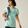 Dámske tričko Regatta Womens Fingal Stretch