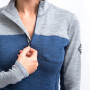 Dámske funkčné tričko Sensor Merino Bold dl. rukáv zips