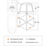 Predstan Vango Airhub Hexaway II Tall