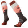 Lyžiarske ponožky Smartwool W Ski Fc Snowpocalypse Pattern Otc hnedá/čierna