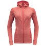 Dámska mikina Devold Aksla Woman Jacket W / Hood
