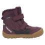 Detské zimné topánky Viking Outdoor Footwear Spruce Barefoot Warm GTX 2V Wine vínová Wine
