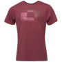 Pánske tričko Loap Bohem vínová Red