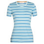 Dámske tričko Icebreaker Women Wave SS Tee Stripe