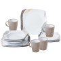Sada riadov Brunner Khadi Melamine Set biela