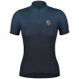 Dámsky cyklistický dres Scott Endurance 15 SS tmavě modrá