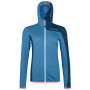 Dámska minika Ortovox W's Fleece Light Grid Hooded Jacket