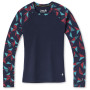 Dámske funkčné tričko Smartwool W Merino 250 Baselayer Pattern Crew Bxd