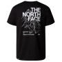 Pánske tričko The North Face M Ss Mountain Outline Tee