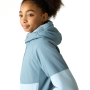 Detská zimná bunda Regatta Hillain Warm Lined Dusky Blue/Skyway
