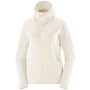 Dámska mikina Salomon Essential Lightwarm HD W biela Whisper White
