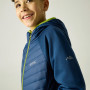 Detská bunda Regatta Junior Andreson Hybrid Aviator Blue