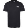 Pánske funkčné tričko The North Face Reaxion Red Box Tee čierna TNF BLACK/TNF WHITE