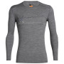 Pánske triko Icebreaker Mens 200 Oasis LS Crewe Single Line Ski-gritstone HTHR