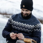 Pánsky sveter Fjällräven Övik Knit Sweater M