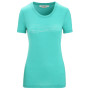 Dámske tričko Icebreaker Tech Lite II SS Tee Ski Stripes