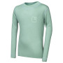 Detské funkčné tričko Sensor Merino DF Logo Up Basil Green