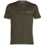 Pánske tričko Icebreaker Men Tech Lite II SS Tee Single Line Camp
