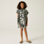 Detské pončo Regatta Kids Towel Robe DrkStrmCamo