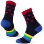 Ponožky Warg Happy Merino M Stripes and Dots