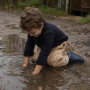 Detské nepremokavé nohavice DucKsday Rainpants Londen/sand