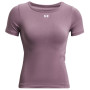 Dámske funkčné tričko Under Armour Train Seamless SS fialová Misty Purple / / White