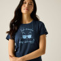 Dámske tričko Regatta Women’s Fingal Slogan