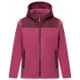 Detská mikina Regatta Myla Hybrid Jacket Fig/Violet červená Fig/Violet