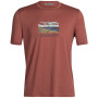 Pánske tričko Icebreaker Men Tech Lite II SS Tee Trailhead