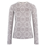 Dámske funkčné tričko Kari Traa Edith Long Sleeve béžová WGREY