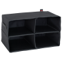 Kempingová skriňa Outwell Crantock Shoe Storage čierna Black