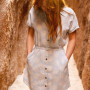 Dámske šaty Roayal Robins W Camino Pucker Dress