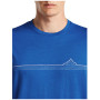 Pánske tričko Icebreaker Men Merino 150 Tech Lite SS Tee Range Stripes