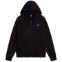 Pánska mikina The North Face Essential Simple Dome Rlx Full Zip čierna TNF BLACK