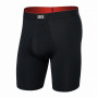 Boxerky Saxx Multi-Sport Mesh Long Boxer Brief Fly čierna Black