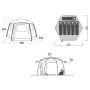 Rodinný stan Easy Camp Sandland Yurt
