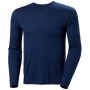 Pánske funkčné tričko Helly Hansen Hh Merino Crew modrá