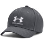 Detská šiltovka Under Armour B Essential Low Lockup Adj Pitch Gray