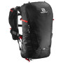 Batoh Salomon Peak 20 čierna Black/BrightRed