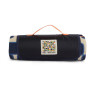 Pikniková deka Regatta Orla Kiely Printed Picnic Blanket modrá/oranžová Giant Square Flower Orange