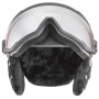 Lyžiarska prilba Uvex HLMT 400 Visor style