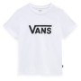 Dámske tričko Vans Wm Drop V Ss Crew-B biela/čierna White/Black