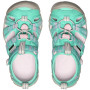 Detské sandále Keen Seacamp II Cnx Children Bright Aqua/Giggle Pink