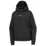 Dámska mikina Salomon Logo Hoodie W čierna DEEP BLACK