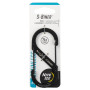 Pomocná karabína Nite Ize S-Biner Stainless Steel #4 čierna Černá